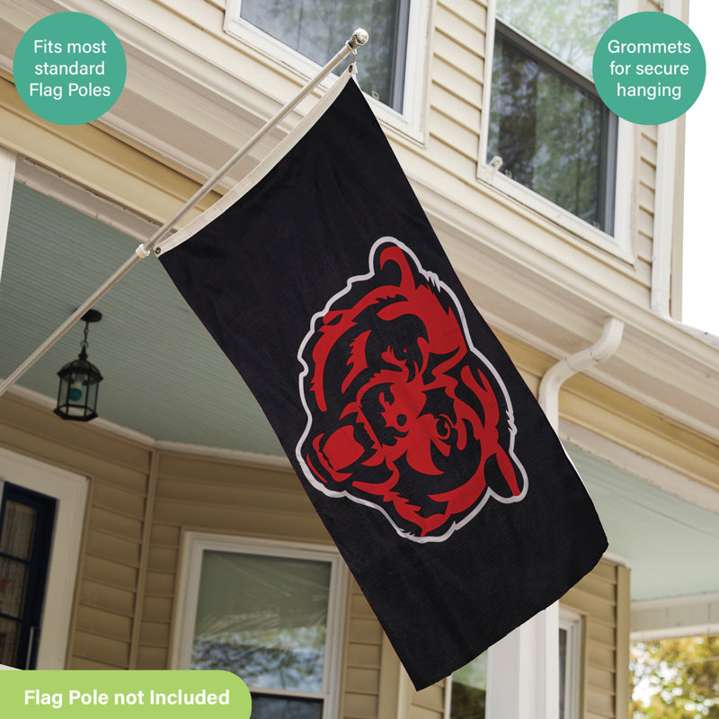 Double Sided 60'' H x 36'' W Polyester House Flag