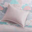Ensemble de housse de couette pour lit simple 100% coton imprimé nuage rose 4 pièces-907960127-875111682