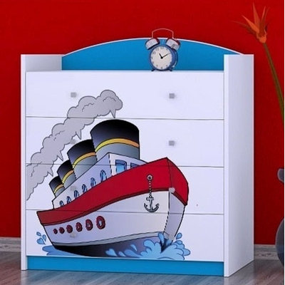 Newville Kids 4 - Drawer Chest