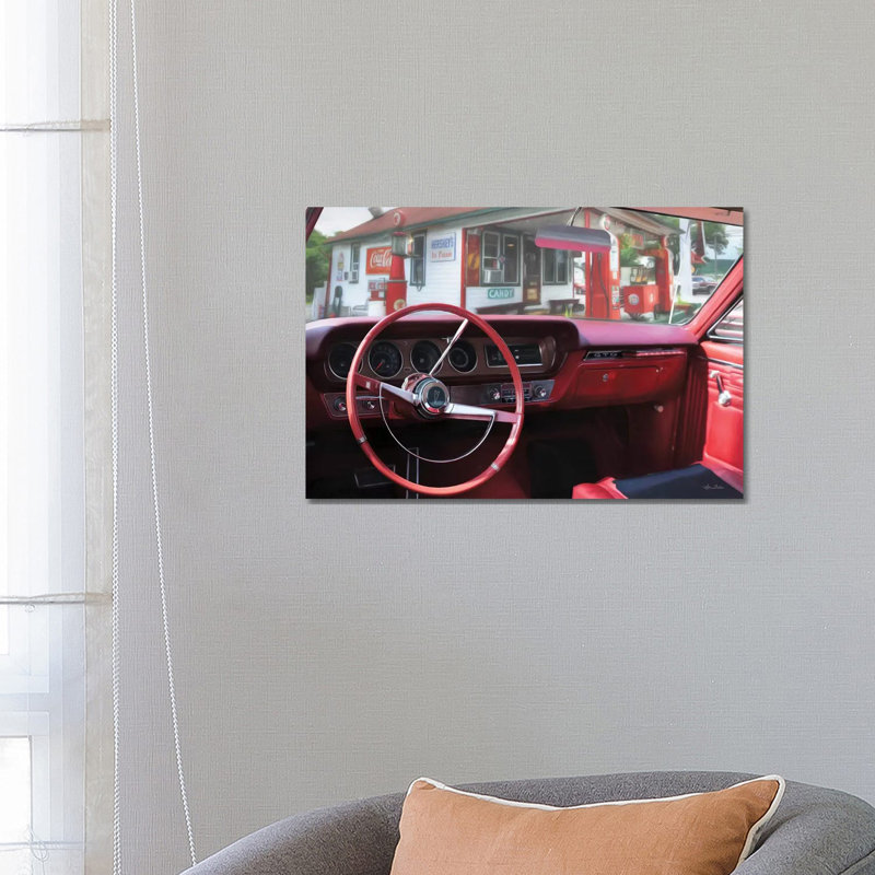 Pontiac Gto Pitstop by Lori Deiter - Wrapped Canvas Print, 20.32 cm H x 30.48 cm W