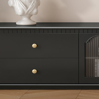 French Style Solid Wood TV Stand