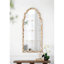 Miroir mural élégant avec aspect de fenêtre décoratif pour une décoration intérieure polyvalente