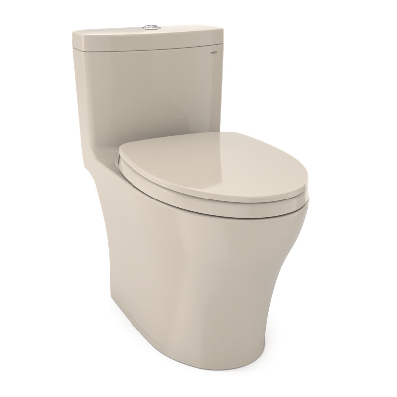Aquia® Dual-Flush Elongated One-Piece Toilet with Tornado Flush (Seat Included)