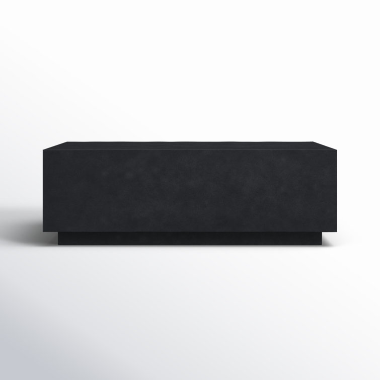 Libbie 47.25'' Stone Outdoor Coffee Table