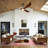 3-Blade Modern Classic Ceiling Fan with Remote Control & LED Light Kit Included-1407310889-1398290151