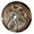 TashMart 16'' Honey Stone Circular Bathroom Sink