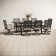 Alyah Rectangular 8 - Person 61.4" Long Dining Set with Cushions