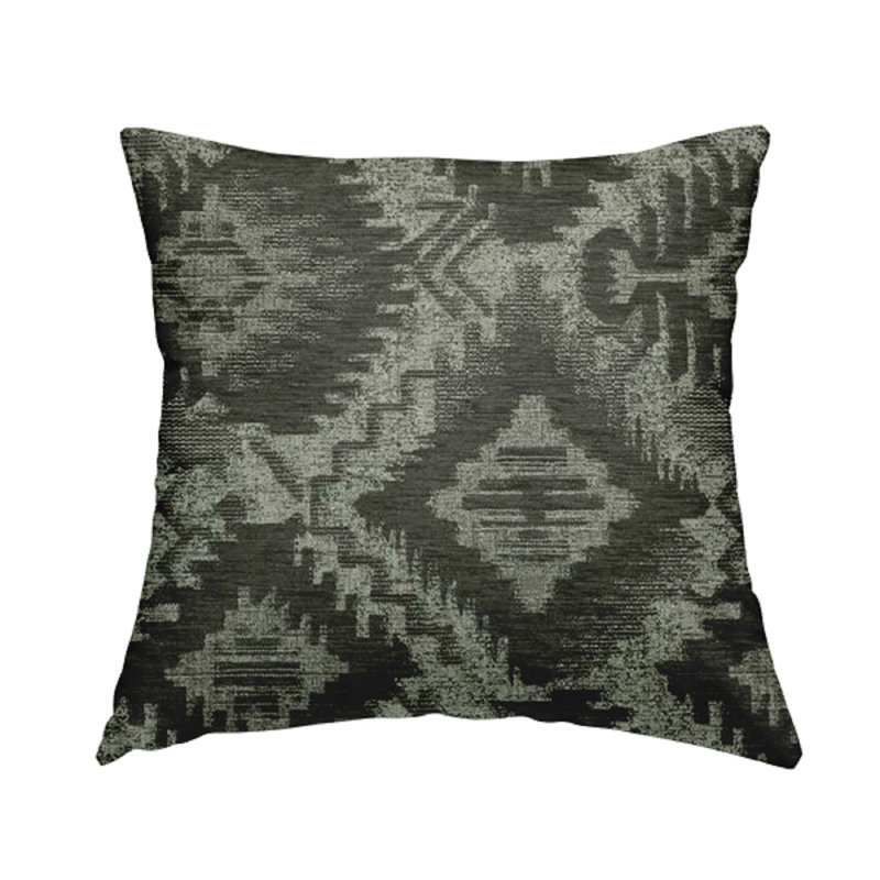 Ziva Geometric Square Throw Cushion