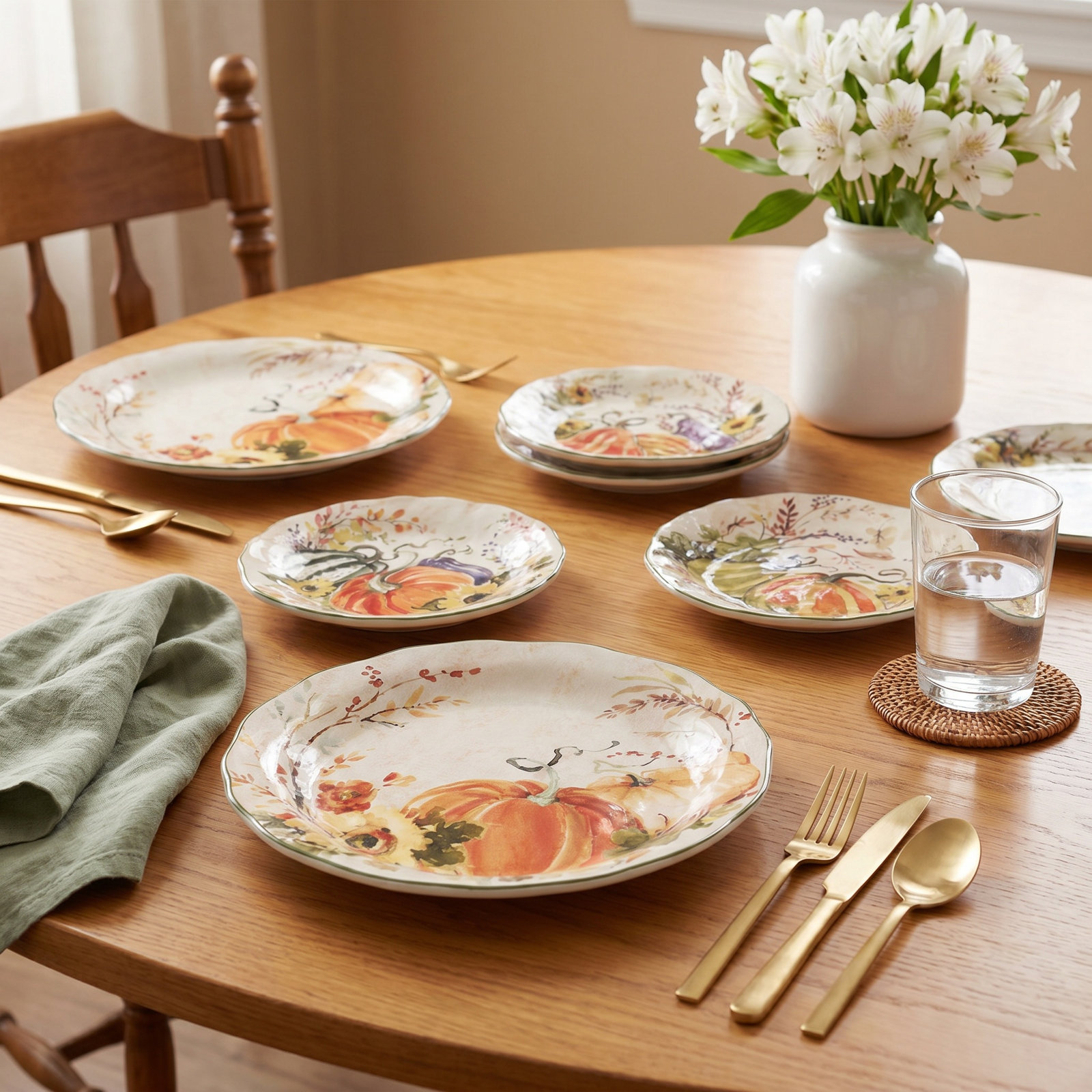 Harvest Morning Harvest 9" Salad Plate