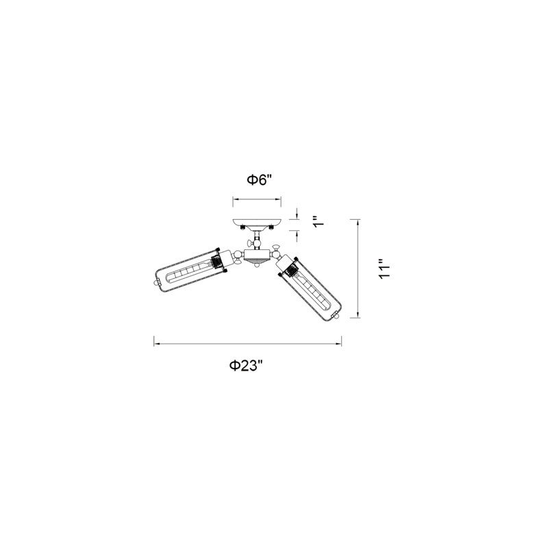 Joclynn Semi Flush Mount