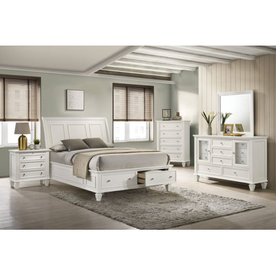 Siebolt Storage Bedroom Set With Sleigh Headboard by Canora Grey