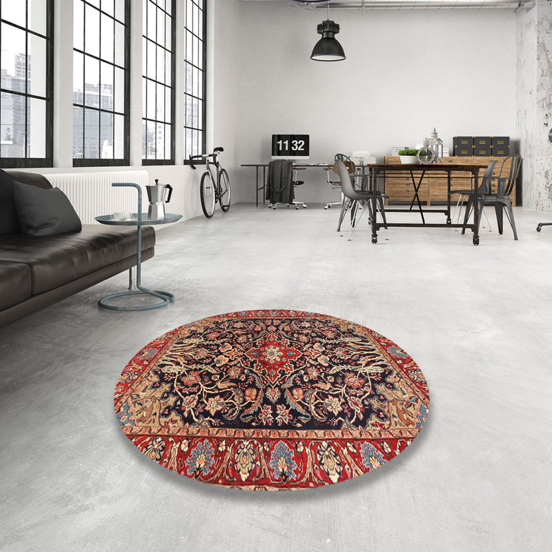 Oriental Indoor Rug, Round 8'
