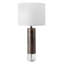 Lampe de table grise 28 "Rocio