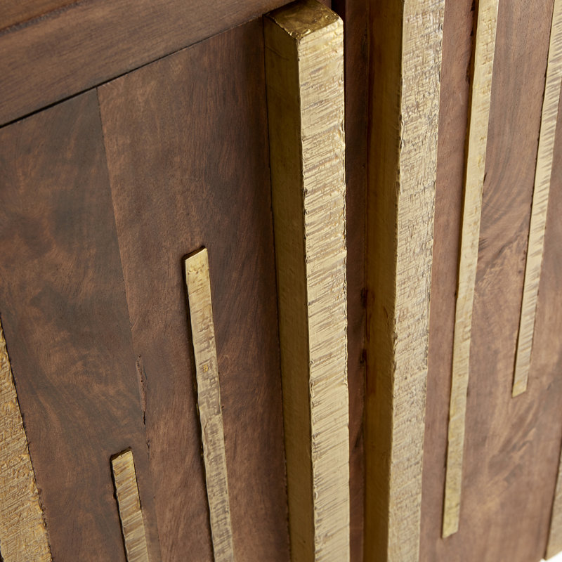 Oxford 63.25'' W Solid Wood Sideboard