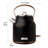 HADEN Heritage Black & Copper Bundle with 4-Slice Toaster and Electric Kettle