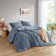 Kyla Double Diamond Quilted Comforter Set