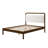 Ardin King Walnut Solid Wood Bed-747825530-747825528