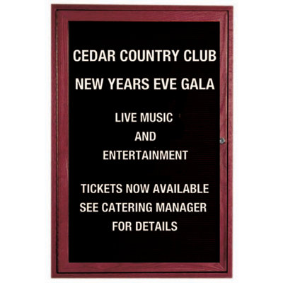 Tableau à lettres mural