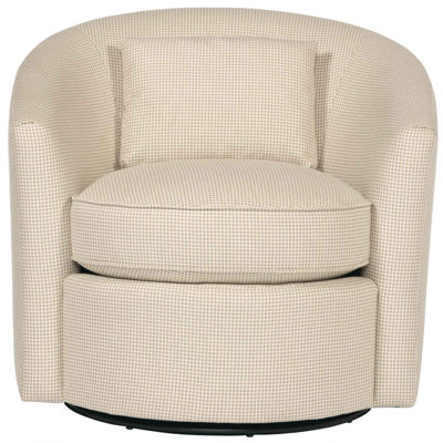 Elizabeth Upholstered Swivel Barrel Chair