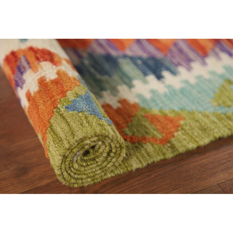 Tapis kilim en laine South Western