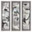 3 Piece Floater Frame Painting Set on Canvas