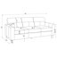 Canapé Mid-Century moderne rembourré pour le salon-353963152-353963153