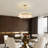 Kacy 16/24-light Dimmable Modern Tiered  K9 Crytsal Chandelier -201381763