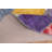 Distressed Modern Patchwork Round Area Rug 5x5