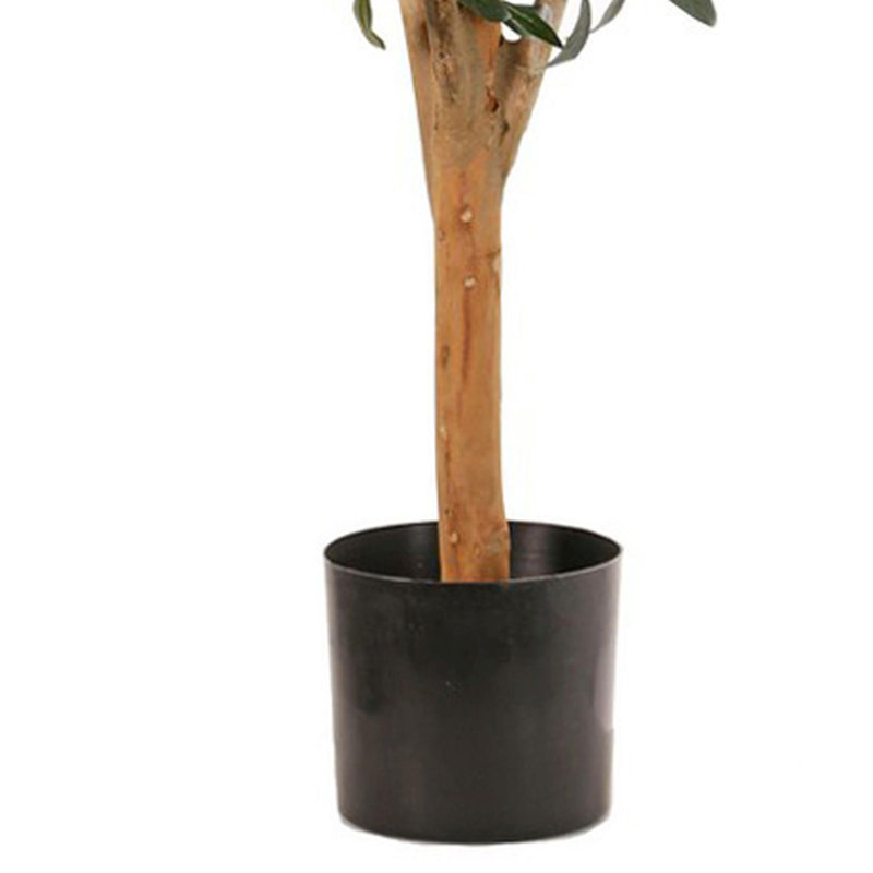 90cm Faux Olive Tree in Pot Liner