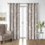 Elwood Cornflower Cotton Grommet Top Drapery Panel Set of 2-1992061834-1992061828