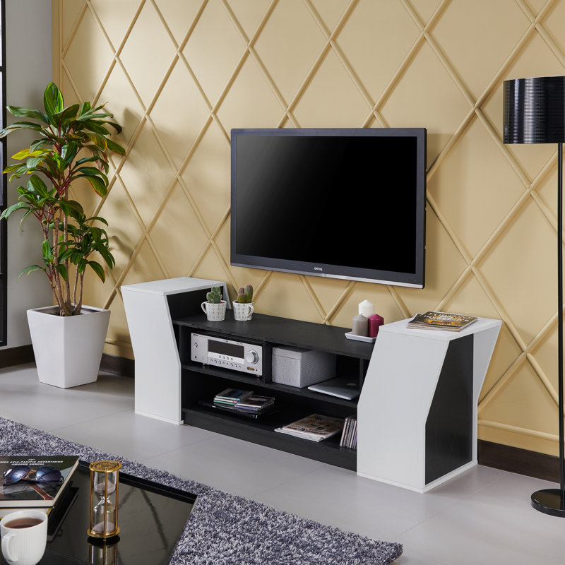 Derby Unfinished TV Stand for TVs up to 78", Black