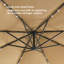 Parasol d'extérieur à DEL 10 pi