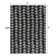 Kellman Moroccan Triangle Geometric Black/Cream Rug
