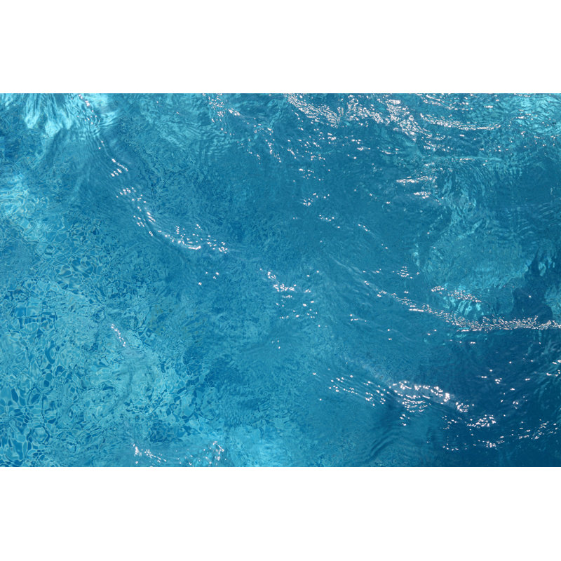 Aerial View Of The Waters Surface by Tolga TEZCAN - No Frame Print on Canvas, 20cm x 30cm W