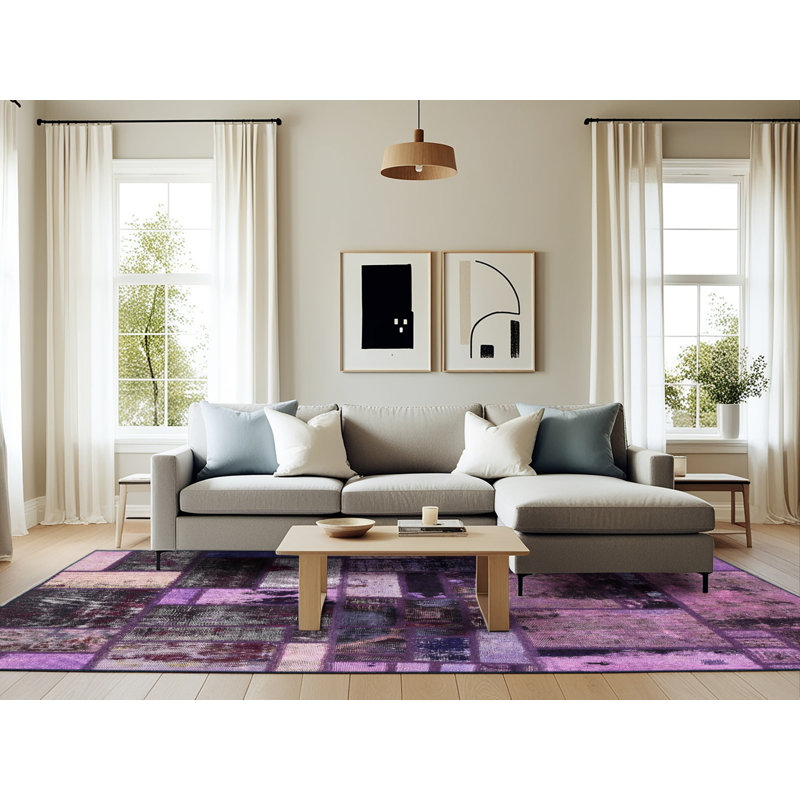 Abstract Indoor Rug, Rectangle 6' x 9'