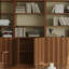 Bibliothèque de luxe de style rétro-759142122