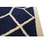 Tapis oriental mauve / beige moderne 5 x 8