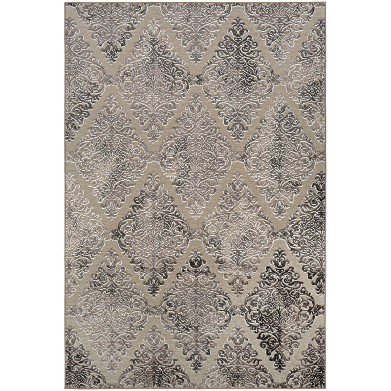 McNamara Floral Indoor Rug, Rectangle 5'3" x 7'6"