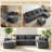 132.2" U-Shaped Cloud Sectional Sofa – Deep Seat, Black Upholstered, Modern Living Room Couch, No Assembly, Modular, Spacious & Comfortable-1949871323