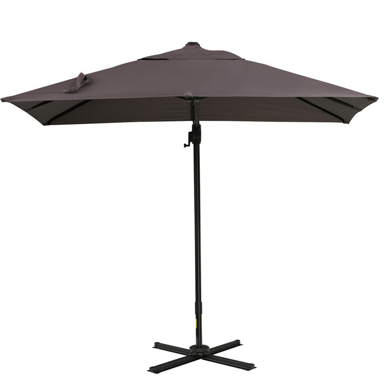 Parasol de marché 8 pi Atavion, Brun