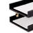 Lester Leather Stackable Paper Organizer