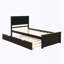 Lit plateforme avec lit gigogne simple-975025691