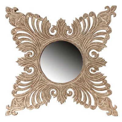 Morethampstead Wood Flat Wall Mirror