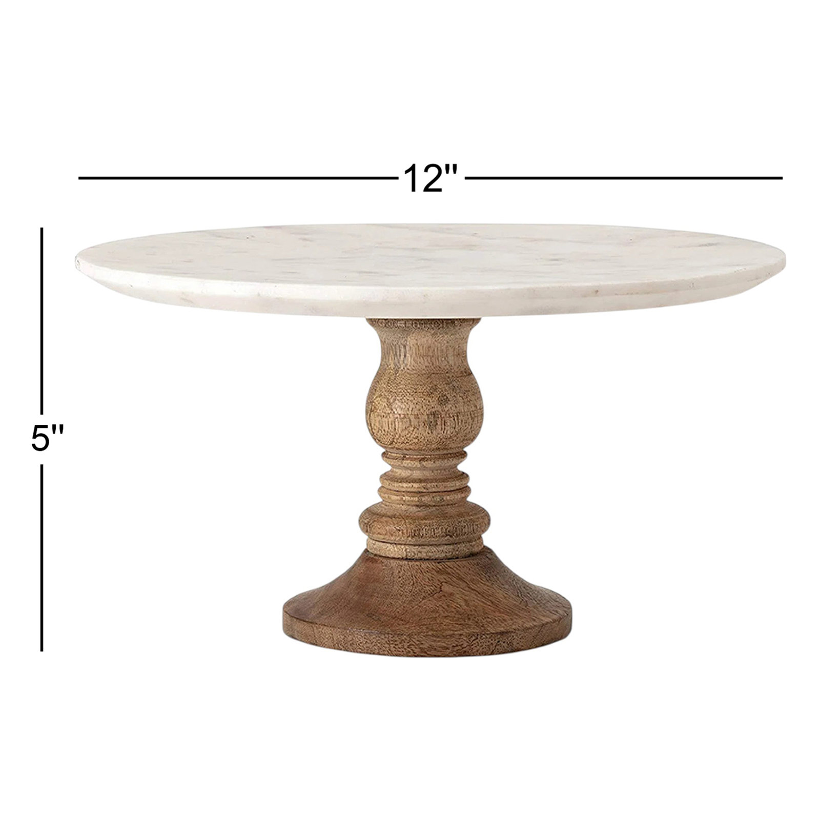 Genuine Marble Cake Stand