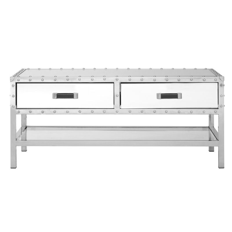 Keaton Sled Coffee Table with Storage