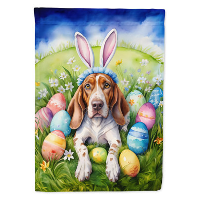 Easter Egg Hunt Double Sided 40'' H x 28'' W Polyester Easter House Flag