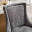 Chaises de salle à manger en chenille-450149815