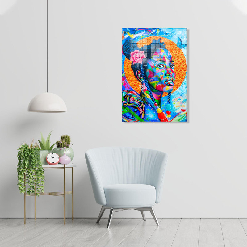 Boze Print on Glass, 65cm H x 45cm W