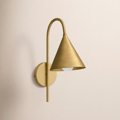Zephyr Single Light Iron Dimmable Plug-in Wallchiere