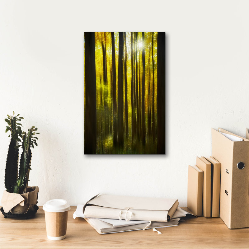 «Autumn Forest Dream» par Rick Berk, art mural sur toile, H 18 po x l 12 po x P 0,75 po